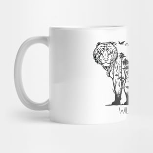 'Wild For Life' Environment Awareness Shirt Mug